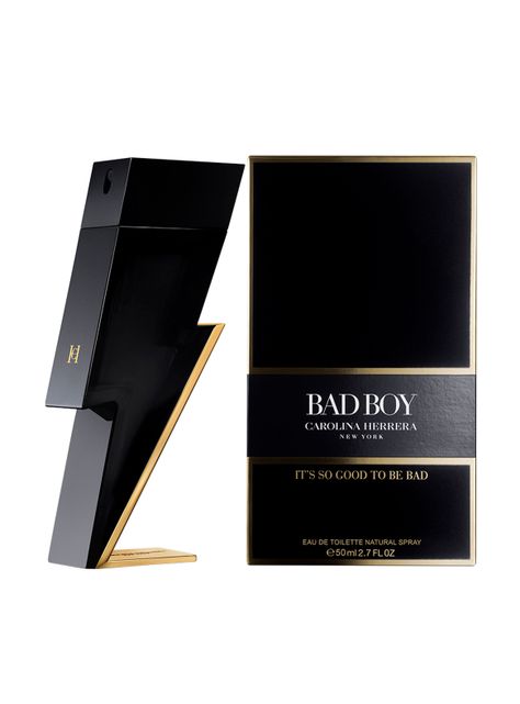 Perfume Carolina Herrera Bad Boy Hombre EDT 50 ml-1