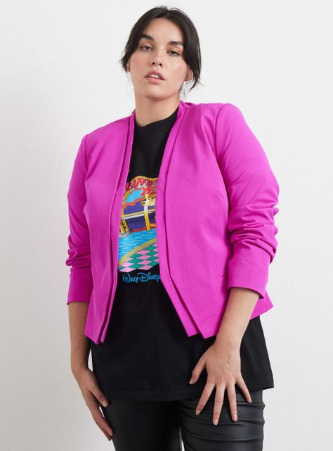 Blazer Morado Worthington Talla L-0