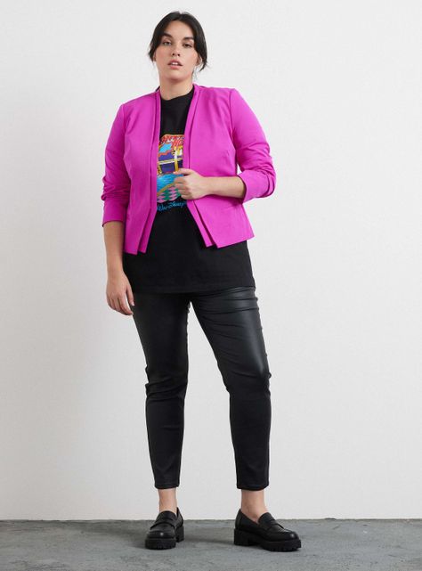 Blazer Morado Worthington Talla L-3