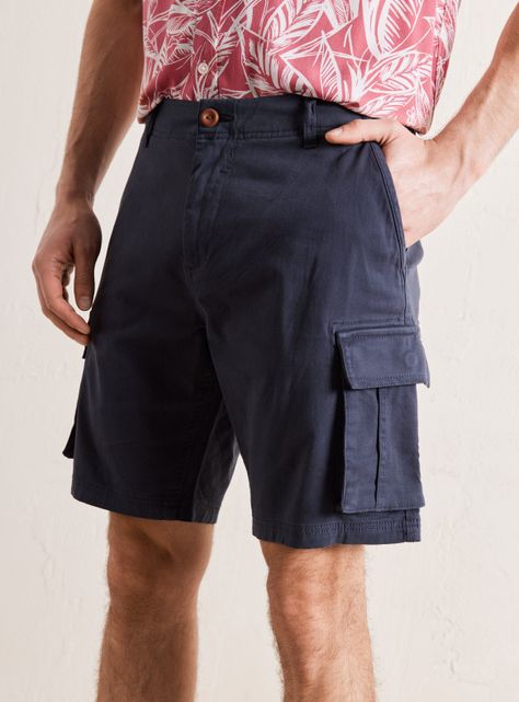 Bermuda Cargo Twill Algodón-2