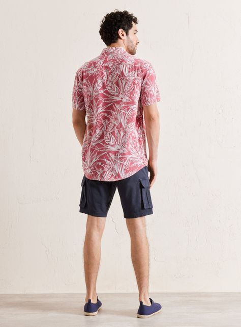 Bermuda Cargo Twill Algodón-5