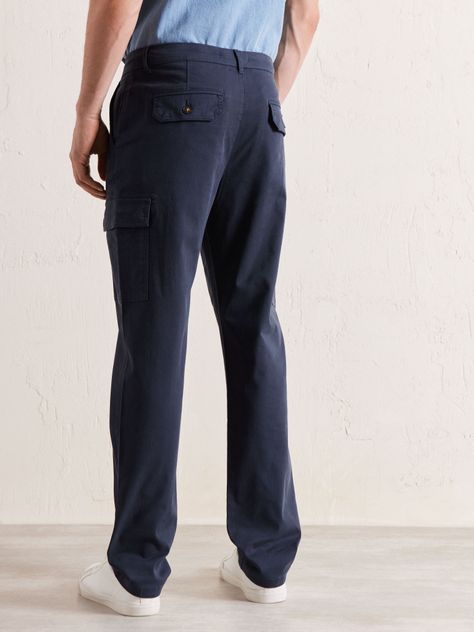 Pantalón Cargo Algodón Elastano-1