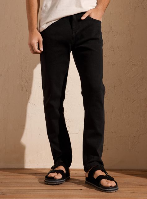 Jeans Slim Fit Corte Clásico-0