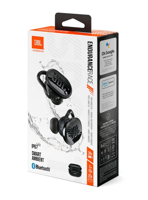 Audífonos Bluetooth TWS Endurance Race Negro-6
