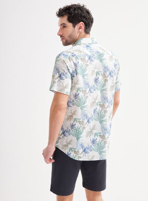 Camisa de Vestir Manga Corta Safari-1