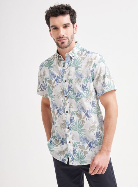 Camisa de Vestir Manga Corta Safari-0