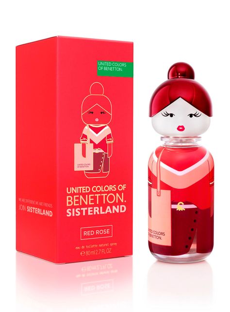 Perfume Benetton Sisterland Red Rose Mujer EDT 80 ml-1