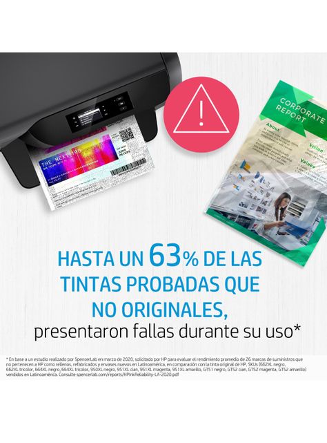 Cartucho HP Tinta Hp 664 Negro Original-7