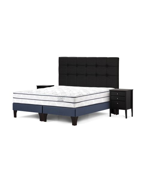 Cama Europea Autonomy Sky King + Set de Muebles-0