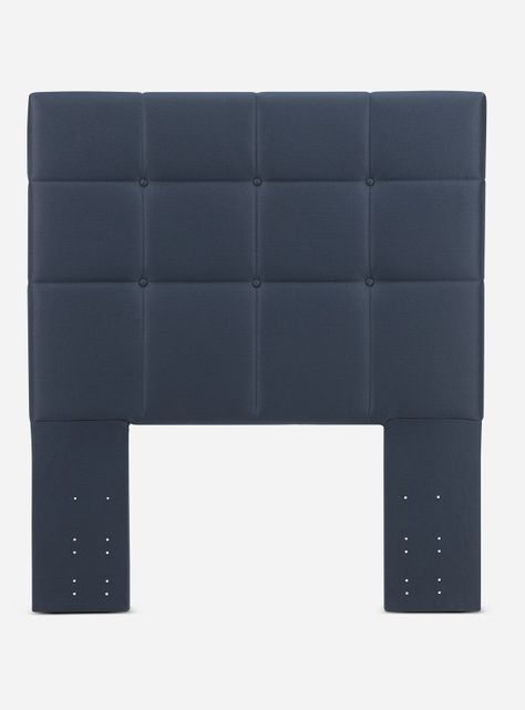 Cama Europea Autonomy Sky 1.5 Plazas + Respaldo Azul Oscuro-2
