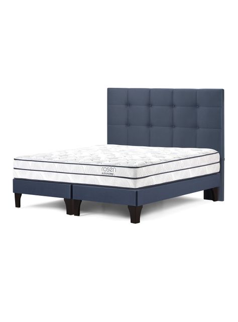 Cama Europea Autonomy Sky Base Dividida 2 Plazas + Respaldo-0