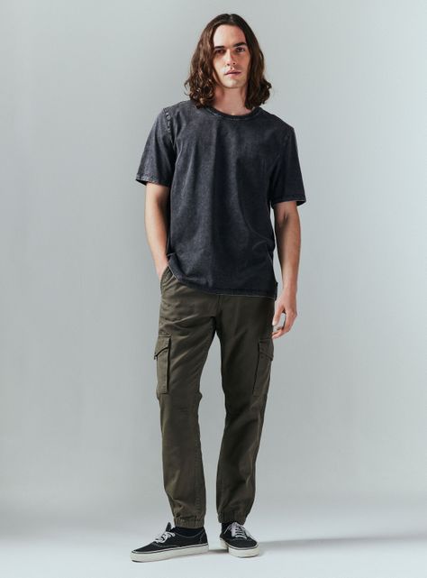 Pantalón Cargo Estilo Jogger-4