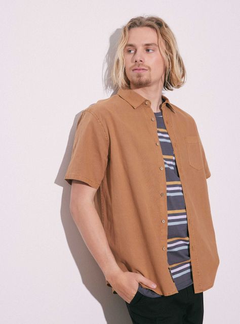 Camisa Lavada Garment Dye-0