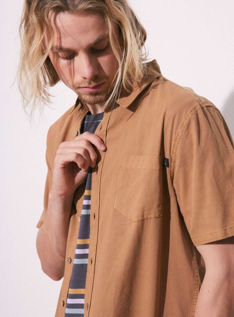 Camisa Lavada Garment Dye-2