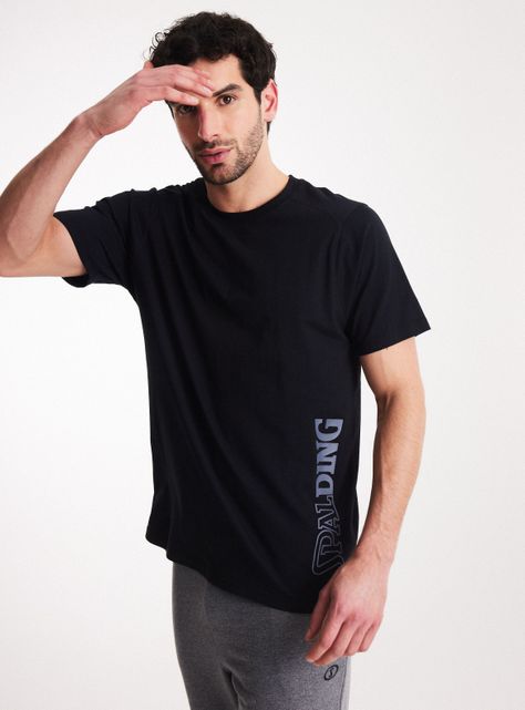 Polera Estampado Localizado Cortes En Costados-0