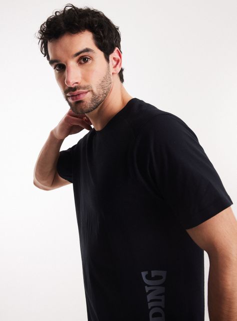 Polera Estampado Localizado Cortes En Costados-2