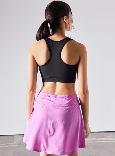 Short Falda Bolsillo En Pretina Calza Interna-1