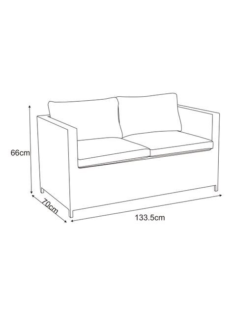 Set de Living Compacto 4 Personas Petit-2