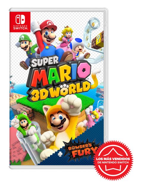 Juego Nintendo Switch Super Mario 3D World + Bowser's Fury-0