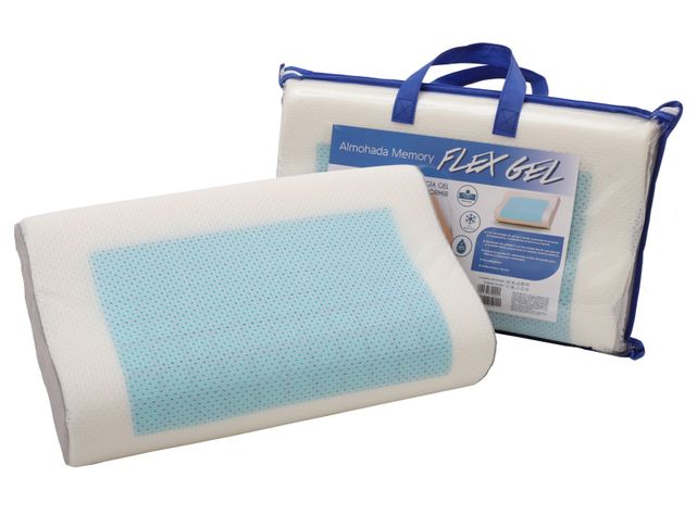 Almohada DIB Viscoelástica Memory Flex Gel 50 x 30 cm-0