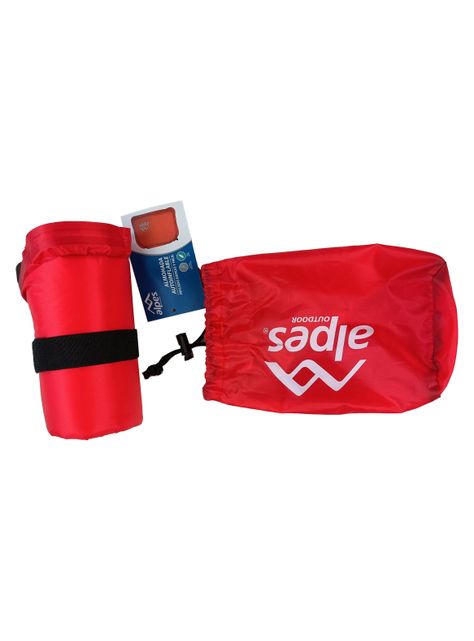 Almohada Autoinflable Camping Roja-0
