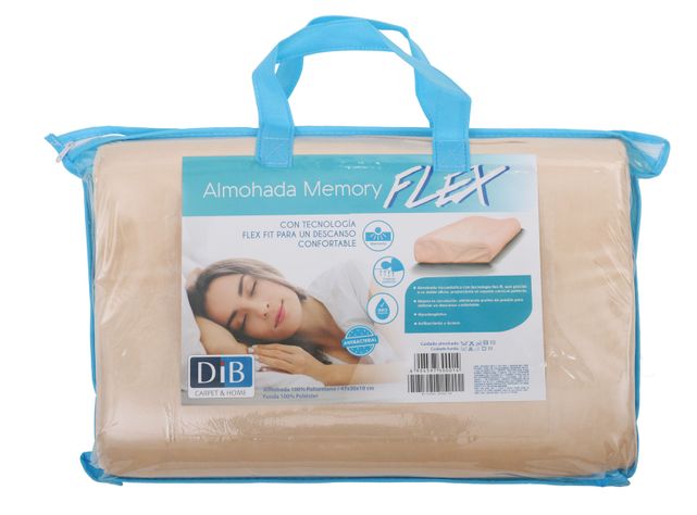 Almohada DIB Viscoelástica Memory Flex 47 x 30 cm-4