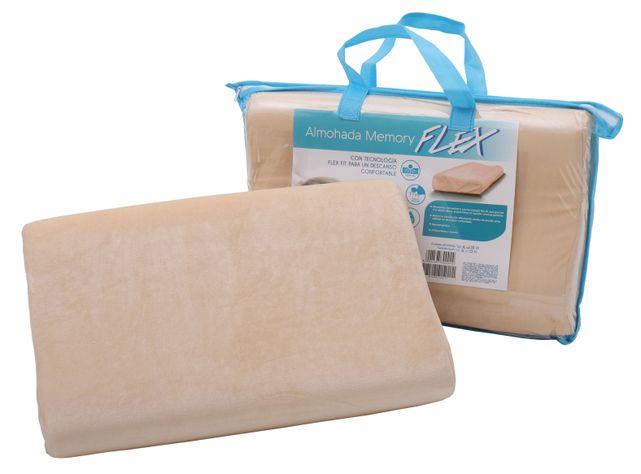Almohada DIB Viscoelástica Memory Flex 47 x 30 cm-0