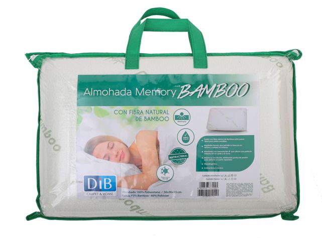 Almohada DIB Viscoelástica Memory Bamboo 56 x 36 cm-4