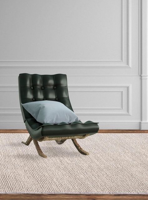 Alfombra Lana Verona 230x330 cm Sand Lisa-2