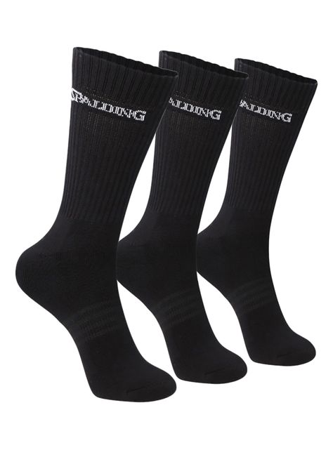 Tripack Calcetín Black Largos-0