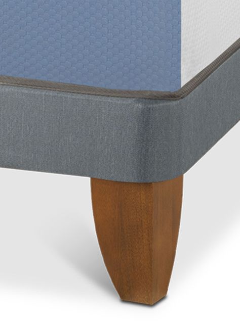 Cama Europea Excellence 1.5 Plazas x190 cm + Respaldo Villarrica Negro-3