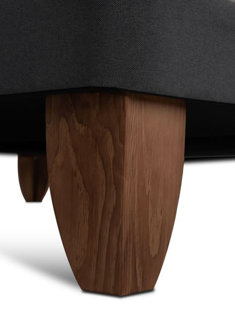 Cama Europea Ortopedic King + Respaldo Villarrica Negro-5