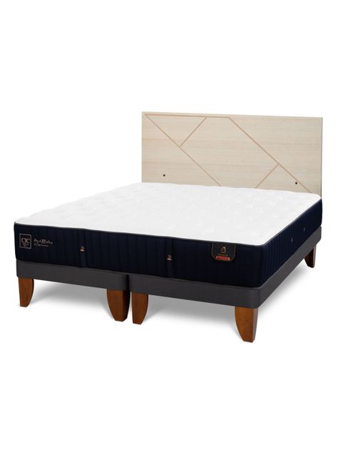 Cama Europea Premium King + Respaldo Villarrica Alpino-0