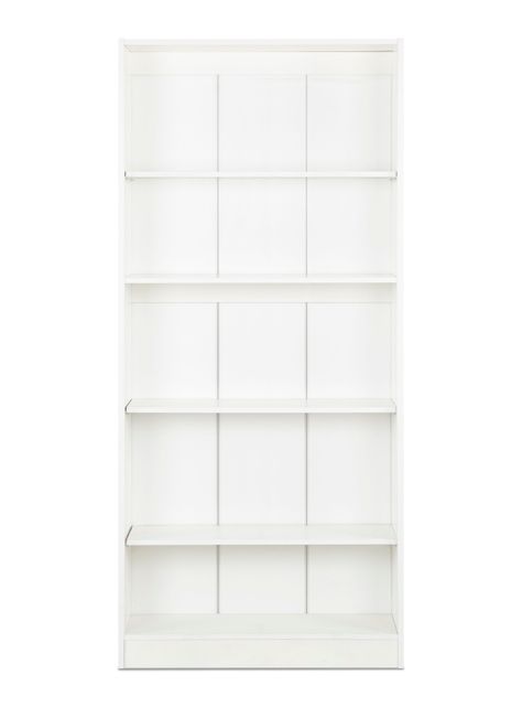Librero Moscu 4 Repisas 80x180 cm Blanco-2