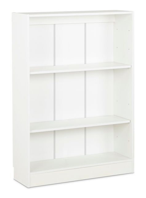 Librero Moscu 2 Repisas 80x112 cm Blanco-0