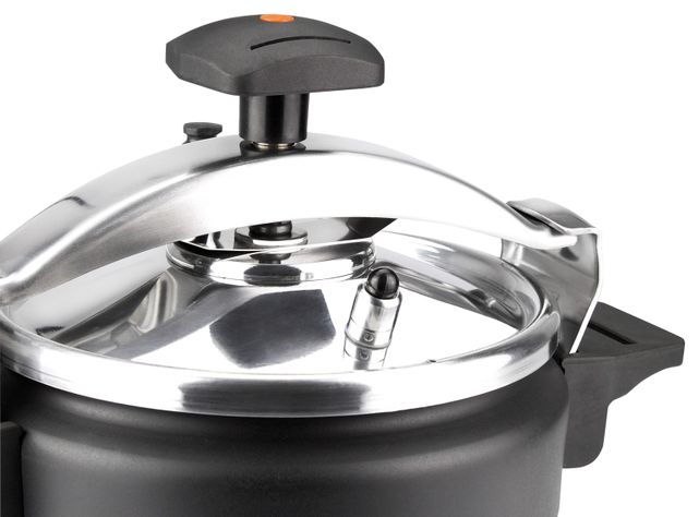 Olla a Presión Alumax Black 8 Litros + Recetario-2