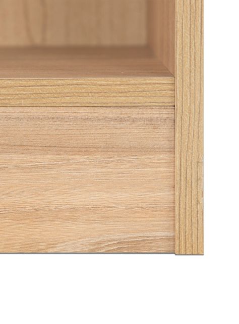 Librero Moscu 2 Repisas Olmo 80x112 cm-5