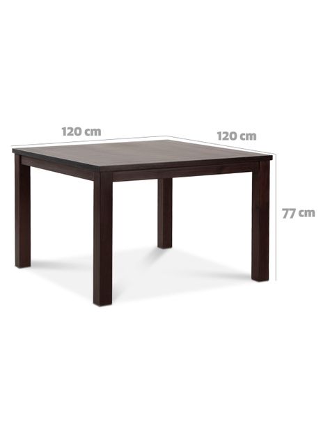 Juego Comedor Ñuble + 8 Sillas Chocolate PU-1