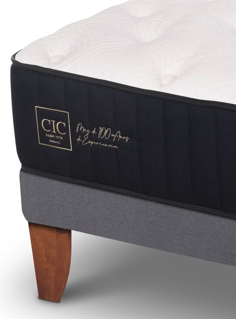 Cama Europea Premium 1.5 Plazas + Respaldo Villarrica Mostaza-3