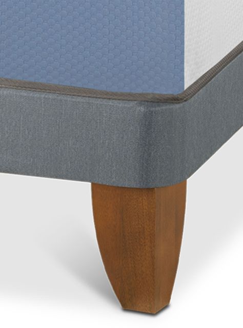 Cama Europea Excellence 1.5 Plazas x190 cm + Respaldo Múnich Negro-3