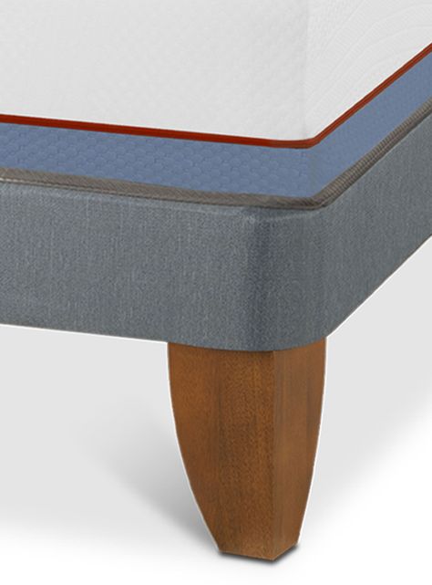 Cama Europea Excellence Plus 1.5 Plazas + Respaldo Múnich Negro-3
