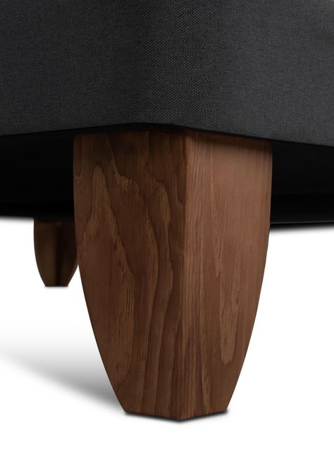 Cama Europea Ortopedic 1.5 Plazas + Respaldo Múnich Negro-5