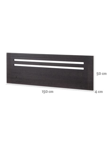 Respaldo Múnich Negro 2 Plazas-1