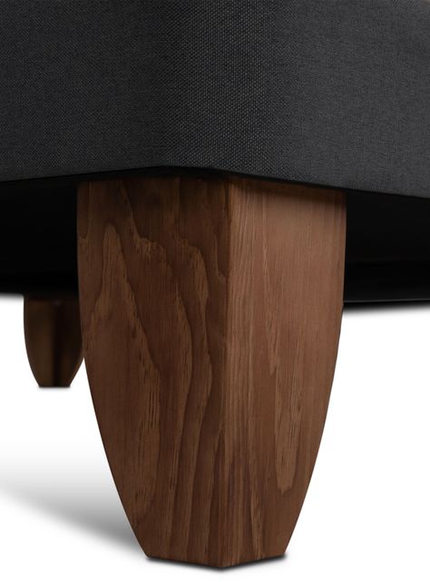 Cama Europea Ortopedic 2 Plazas Base Dividida + Respaldo Dublín Negro-5