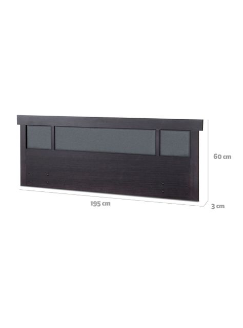 Respaldo Dublín Negro King-1