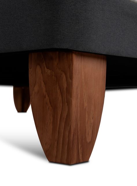 Cama Europea Ortopedic 1.5 Plazas + Respaldo Dublín Mostaza-3