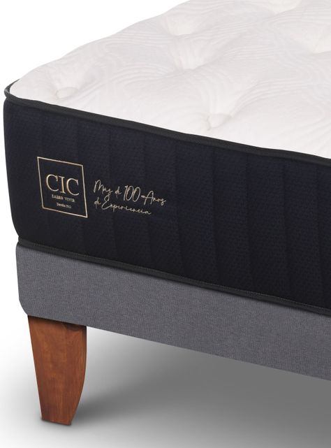 Cama Europea Premium 1.5 Plazas + Respaldo Dublín Mostaza-3