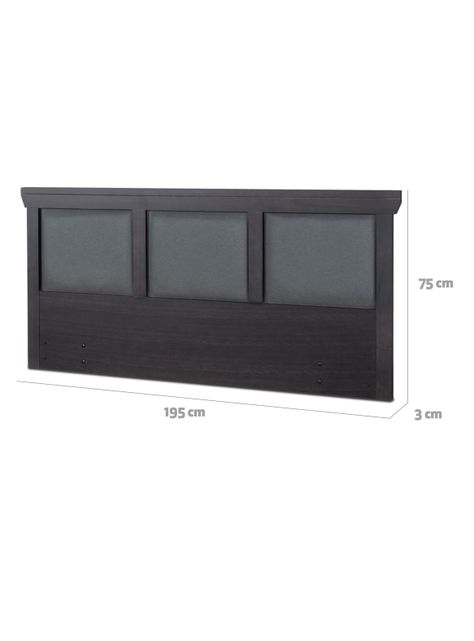 Respaldo Torino King Negro-1