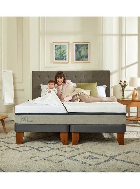 Cama Europea Balance King + Respaldo Torino Alpino-6