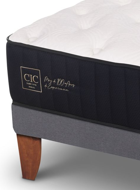 Cama Europea Premium 1.5 Plazas + Respaldo Torino Alpino-3